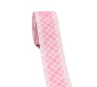 2pc 5 Yards 1-1.5'' 25MM/38MM Lace Ribbon For Hair Bows DIY Crafts Handmade Accessories(2012397,25MM)