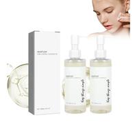 2PC Aceite Limpiador Coreano,Pore Control Cleansing Oil,Pore Aceite Limpiador,Aceite Limpiador Facial Coreano,Desmaquillante Bifásico,Elimina Maquillaje Resistente Para Rostro,Todo Tipo De Piel