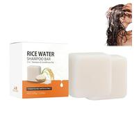 2Pc Anti-Hair Loss Rice Shampoo Bar,Jabón Champú,Jabón De Arroz Anticaída,Champú Sólido,Jabones De Champú,Estimula El Crecimiento Del Cabello En Caso De Problemas De Debilitamiento Capilar