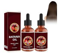 2PC Batana Hair Care Oil,Batana Oil 100% Natural And Pure,Batana Oil For Hair Growth,Batana Oil Nutre El Cuero Cabelludo,Lo Hace Más Sano Y Fuerte