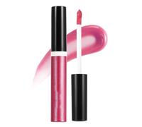 2pc Brillo De Labios Voluminizador, Brillo De Labios Perlado de Purpurina Fina, Hidratante Y Fácil De Aplicar De Larga Duración, Brillo De Labios Con Acabado Tintado Brillante (08#)