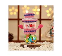 2pc Candy Jar, New Year Gift Bags Candy Jar Storage Bottle Santa Bag Sweet Christmas Candy Bag Boxes