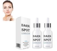 2pc Crema Eliminadora de Manchas Oscuras,Serum Antimanchas Facial,Hidratante y rejuvenecedor facial Crema Iluminadora de Cuidado Eliminar las manchas faciales Alivia la melanina de la piel del rostro