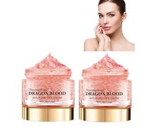 2Pc Crema Facial De Sangre De Dragón,Retinol Placenta Royal Dragon Blood Cream,Crema De Sangre De Dragón De Placenta De Retinol,Crema Facial De Sangre De Dragón Real,Mejorando La Piel Seca y Áspera