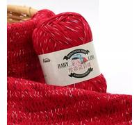 2pc Deslumbrante Bebe Capa Lana Proteína De Seda Tejido De Punto Medio Grueso,A05