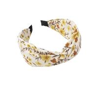 2pc Fashion Headband Cross Broadside Hair Bands Women Elegant Flower Pattern Hair Headbands Hair Bands Hair Accessories(S-19)