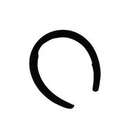 2pc Fashion Sponge Hairband Women's Girls Elegant Head Band Women Makeup Face Hair Accessories Woman Hair Stuff for Girls(2pcs black)