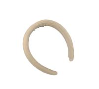 2pc Fashion Sponge Hairband Women's Girls Elegant Head Band Women Makeup Face Hair Accessories Woman Hair Stuff for Girls(2pcs beige)