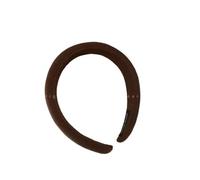 2pc Fashion Sponge Hairband Women's Girls Elegant Head Band Women Makeup Face Hair Accessories Woman Hair Stuff for Girls(2pcs Deep Coffee)