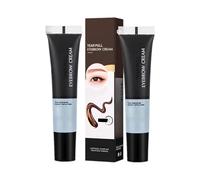 2PC Gel para Cejas Peel Off de, Tattoo EyebrowCream de Cejas de Color Semipermanente, Tinte Impermeable para Cejas, Color Rápido, Maquillaje Impermeable de Larga Duración (Light Brown)