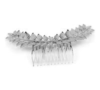 2pc Geometric Stars Moon Rhinestone Hair Clip Set Snowflake Star Bride Hairpins Women Side Barrettes Accessories(Color 14)