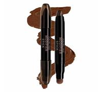 2pc Instant Root Cover-Up Stick,Root Color Stick,Natural Concealer for Hairline,3 Colors Double Ended Hairline Powder for Thinning Hair,Hair Loss,Gray Hairs Coverage,Portable Design (3)