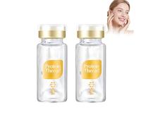 2PC Juego de levantamiento, Sérum Facial Dorado, Hilo De Proteína De Colágeno Combinación De Hilo De Soluble Y Esencia De Nano Oro Hilos De Proteína, Levanta y Reafirma la piel