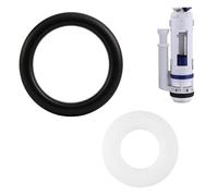 2PC Juntas Cisterna para Geberit Válvula de Descarga, Junta de goma de la válvula de drenaje, Elevadora 63x32 mm y Base 68x46 mm Antigoteos y Fugas para 816.418.00.1 818.109 240.282.00.1 890.615