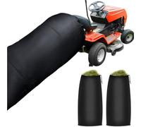 2pc Lawn Tractor Leaf Bag Grass Catcher Garden 54 Cubic Foot 112-inch Opening Cloth Collection