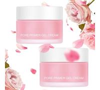 2PC Pore Primer Gel Cream, Base Face Primer Under Foundation, Invisible Face, Poros s y Tono Uniforme Para Todo Tipo De Pieles, Matte Pore Invisible Face