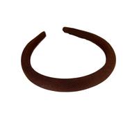 2pc Retro Coffee-Colored Pinstriped Headbands Hair Band For Womans Girl Elegant Hair Hoop Lady Fashion Hair Accessories(D-Dark coffee)