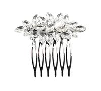 2pc Silver Color Wedding Hair Combs Hairpins Crystal Rhinestone Bride Accessories Women Tiara Bridal Jewelry(1873)