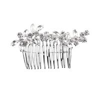 2pc Silver Color Wedding Hair Combs Hairpins Crystal Rhinestone Bride Accessories Women Tiara Bridal Jewelry(J1473)