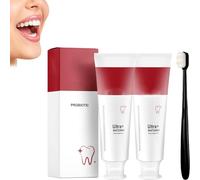 2Pc Sp-8 Pasta De Dientes,Pasta De Dientes Blanqueadora Sp-8,Pasta De Dientes Iluminadora,Sp-8 Ultra Whitening,Pasta De Dientes Blanqueadora Con Probióticos,Limpia La Boca y Elimina Los Olores