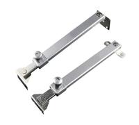 2PC Telescopic Windproof Brace Stopper Stainless Steel Window Support Children Safety Lock Angle Controller Window Limiter(Style 1)