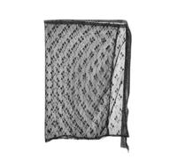 2pc The Lace Dress with A Curtain Cover Creates A Layered Look When Paired with An Apron, A Half Skirt, and A Sheer Floral Pattern(Color20)