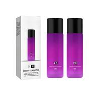 2PC V34 Purple Colour Corrector Toothpaste, Teeth Whitening Foam Toothpaste, Limpieza Profunda de la Boca, Elimina Eficazmente el mal Aliento, Previene las Caries y Protege la Salud de las Encías