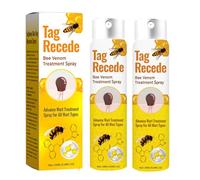 2PC Veneno de Abeja Crema | Eliminar Verrugas Spray | Natural Bees Venoms Spray Quitar Verrugas Cuello y Cara | Hidratante Skin Tag Remover Improved Skin Care Para Todo Tipo de Piel