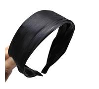 2pc Vintage Flow Bright Satin Hair Hoop Headdress For Women Fashion Elegant Temperament Colorful Wide Headband Hair Accessories(1)