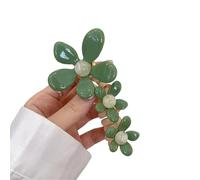 2pc Women's Hair Ties Pearl Flower Bubble Braid Telephone Line Band For Cute Fashion Style Pink Simple(Color2)