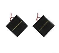 2pcs 0 6W 3VA Paneles Solares Para Luces De Juguete Carga 2 Baterías 4V Energía Solar De Alta Eficiencia Para Carga De Batería Externa