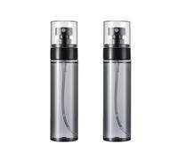 2pcs 100ml / 3.4oz se puede rellenar repetidamente en botellas de spray, bomba de viaje de niebla plástica, botella con tapa, perfume portátil, cuidado de la piel, mini contenedor de cosméticos