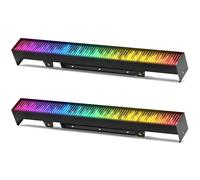 2PCS 150W RGB LED Wall Wash Luces 666 LEDs Barra LED Discoteca 254 efectos Bar wash light dmx512 control Barras de Luz para Escenario Arquitectura Cumpleaños Bar Boda