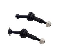 2pcs 2 mm Eje de articulación Universal de Metal extendido Compatible con K969 K989 K979 P929 1 28 RC Partes de automóviles RC Reemplazo de terceros(Black)