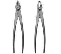 2pcs 20cm Round Edge Steel Garden Pruning Wire Drawing Pliers Shears T