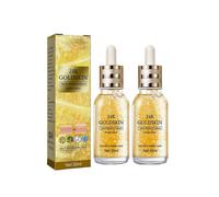 2pcs 24k Gold Hyaluronic Acid Moisturising Face Serum Anti Age Anti Wrinkle