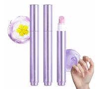 2pcs 3-in-1 Nail Care Pen,Cuticle Pusher Nail Oil Pen with Ceramic Tip for Hangnails,Cuticle Oil Pens for Nails,Dry & Damaged Nails Repair Kit,Moisturize Strengthen Brighten Care