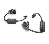 2pcs 3157B Decodificador LED Resistencia a la resistencia CANBUS Error de flash Cancelador para la lámpara de antaño de los faros del automóvil