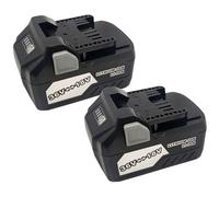 2pcs 36V 2.5Ah / 18V 5.0Ah Li-ion Akku Ersatz für HiKOKI Multi Volt Akku BSL36A18 BSL36A18X BSL36B18 BSL36B18X BSL36C18 BSL3640MVT, Kompatibel mit HiKOKI WH36DC WR36DA G36DA G36C18 BSL3640MVT 613DA