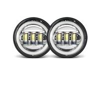 2PCS 4.5 Inch Motorcycle Led Fog Light DRL 30W Waterproof 4 1/2 Auxiliary Passing Lamp For Motorcycles For Harley For Fog For Lamp,Luz de giro