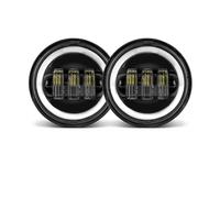 2PCS 4.5 Inch Motorcycle Led Fog Light DRL 30W Waterproof 4 1/2 Auxiliary Passing Lamp For Motorcycles For Harley For Fog For Lamp,Luz de giro