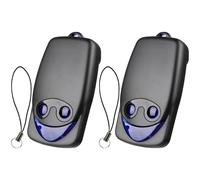 2Pcs 433,92 MHz Mando Garaje para Compatible con N1ce Flo2r-s Flo4 FLO1 OXI OX2 Alcance 30m 2 Botones Clonador Universal Mandos Puerta Garaje Automated Gate para ONE1 ON1 ON2E con Manual