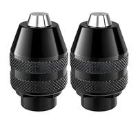 2PCS 4486 Portabrocas Taladro, 1/32-1/8 Portabrocas de Tres Mandriles Portabrocas Mandril Adaptador Brocas Tres Mandriles para 4000, 3000, 300, 200, 398, 275 y Más para Herramientas Rotativas