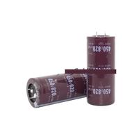 2PCS 450V820UF Electrolytic Capacitor volume 35X60MM Capacitance Meters