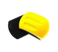 2Pcs 5" Hand Sanding Block, Hand Sanding Block Mouse Sanding Hook and Loop Mouse Polishing Pad