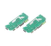 2PCS 5V 2.4A Dual USB Batería de Litio Tablero de Carga con Pantalla Digital para Proyectos de Batería de Factor de Forma Pequeño