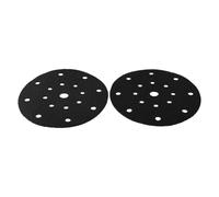 2pcs 6in 17 Holes Interface Pad 150mm Protection Disc Marble Flexible Resin Sanding Disc for Sander Hook&Loop Polishing Tools