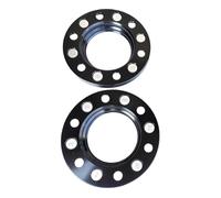 2PCS 6x139.7 6x5.5 78.1mm CB 14X1.5 Rosca 25 o 30 mm 1 o .18" Espaciadores de Rueda para Nissan Patrol .6I para Vi 2 (Negro 30 mm)