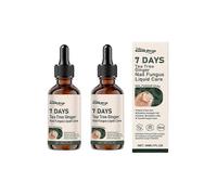 (2pcs)7 Days Tea Tree Ginger Nailfungus Treatments Nourishing Strengthening Nails Liquid for Healthier Growth 2025 New
