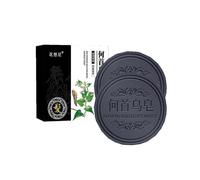 2pcs 80g Herb Hair Growth Anti Hair Loss Moisturizing Volumizing Shampoo Soap Organic Polygonum Hair Darkening Soap